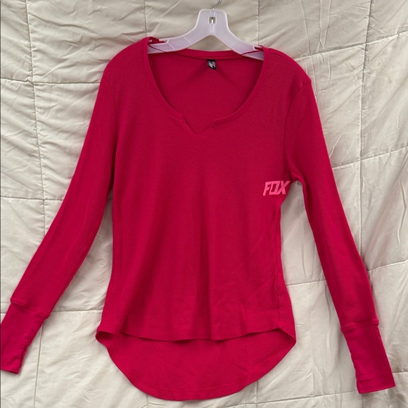 Fox Tops - Fox Women's Vibrant Pink Long Sleeve Tee